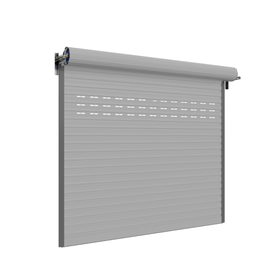 Cửa Cuốn Tấm Liền Nan Nhôm Thế Hệ Mới 